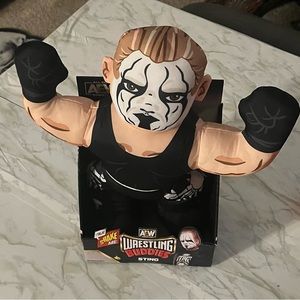NEW AEW Wrestling Buddies Sting 15.5” Talking Plush Buddy Doll